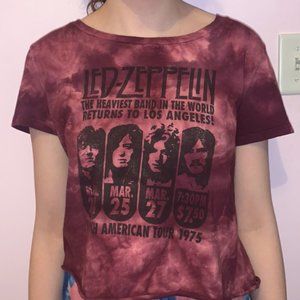Led Zeppelin tie-dye T-shirt